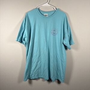 Mr Zogs Sex Wax T Shirt Blue Surf Surfing Skater Mens Medium Graphic Tee Xl